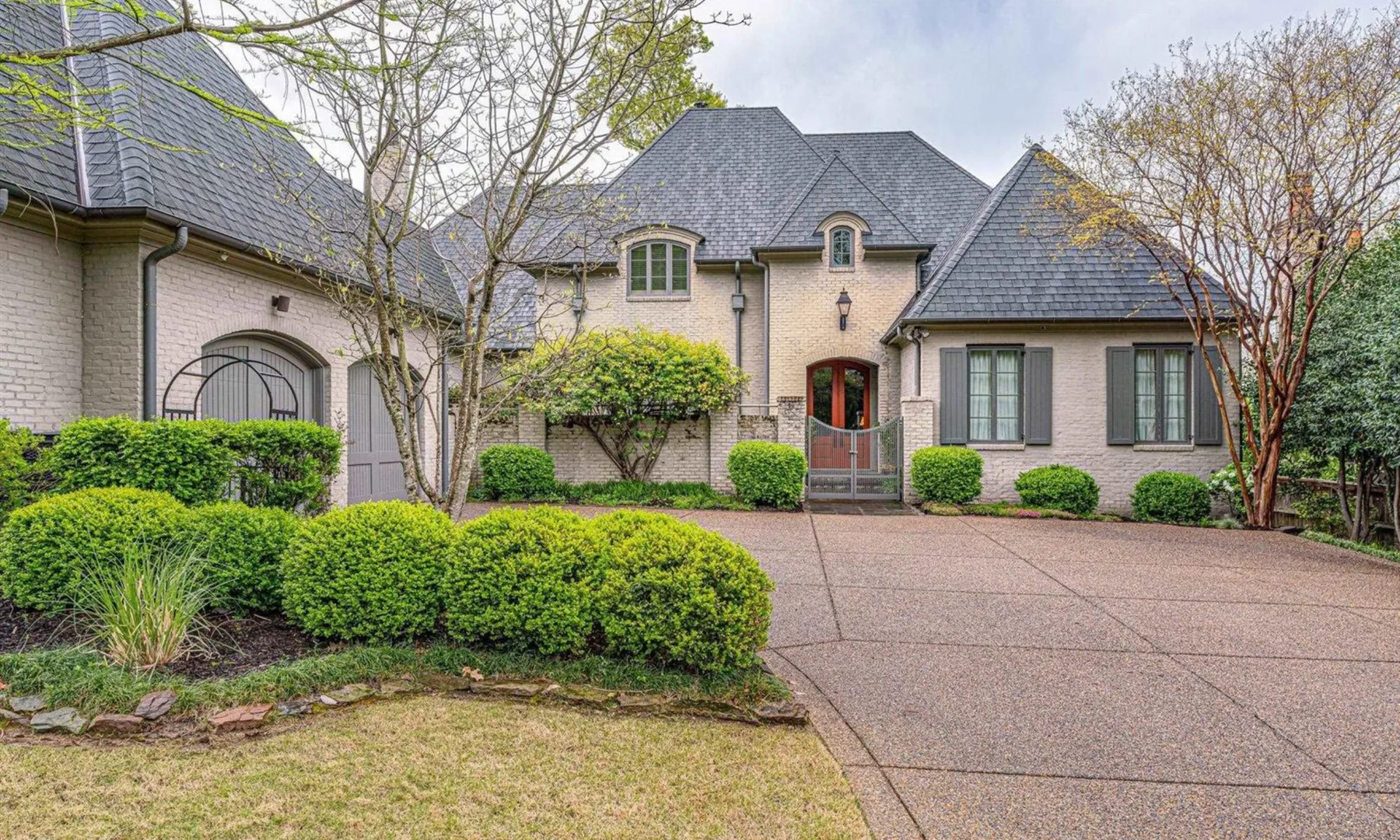 Front exterior of the Normandy Park residence