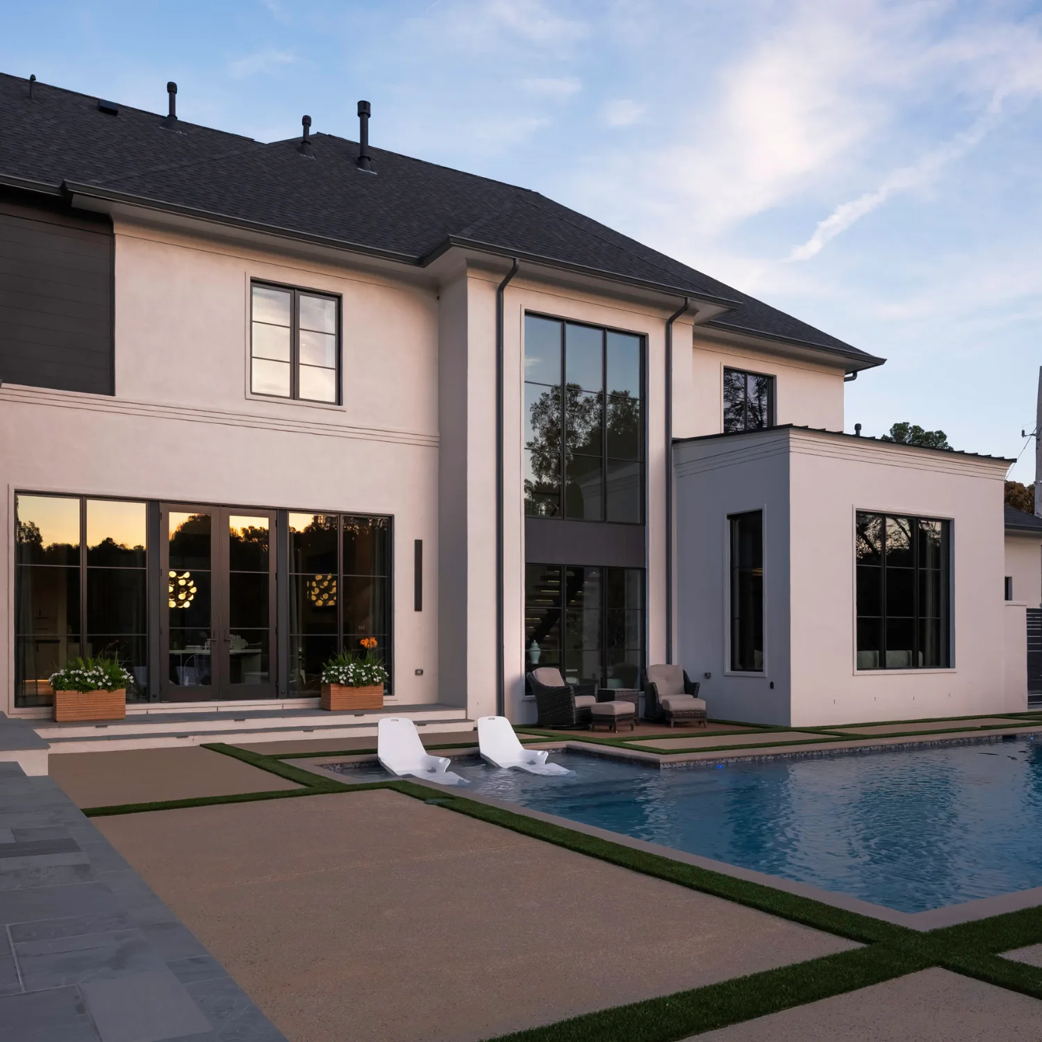 Johnson Road: Johnson Rd Backyard — Ken Garland Custom Homes