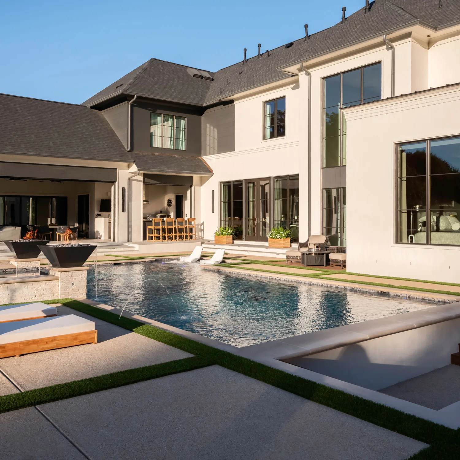 Johnson Road: Johnson Rd Backyard — Ken Garland Custom Homes