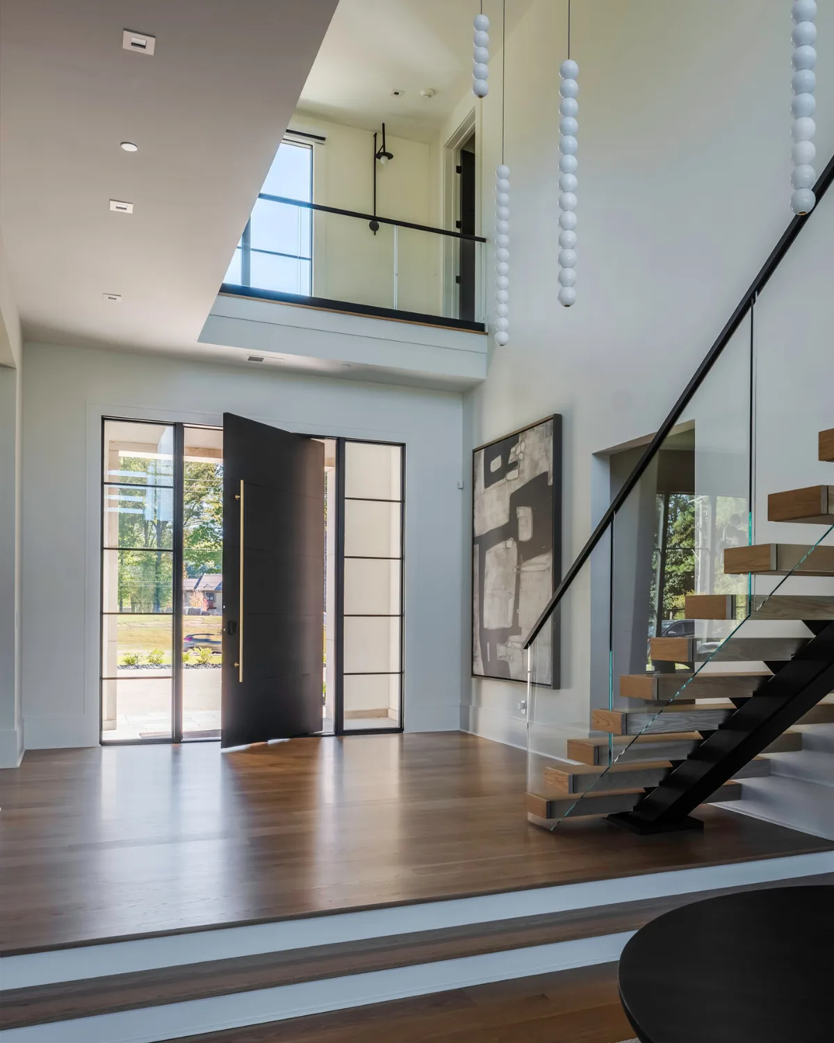 Johnson Road: Johnson Rd Entryway — Ken Garland Custom Homes